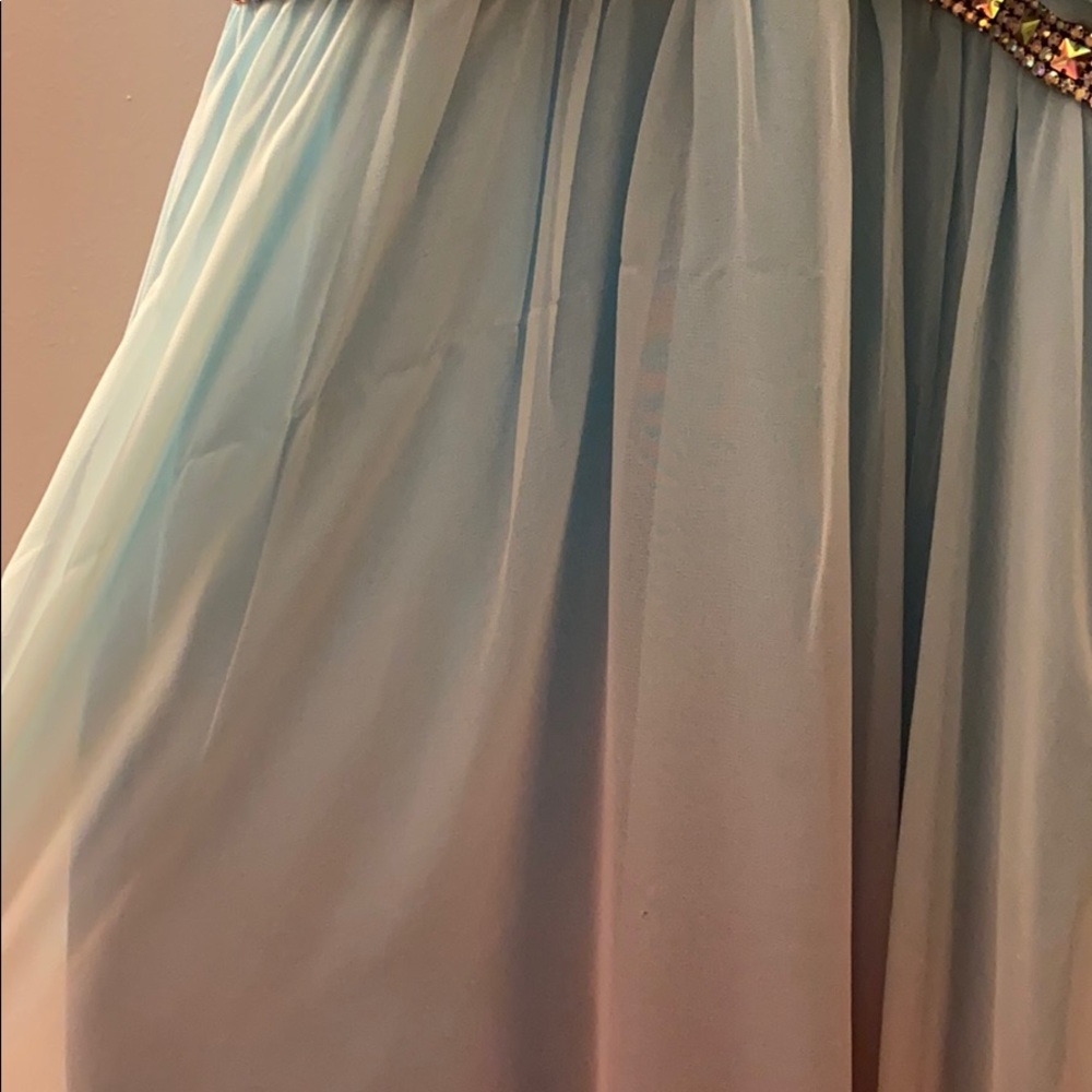 Macy’s Ombré High-Low strapless dress - Picture 4 of 4